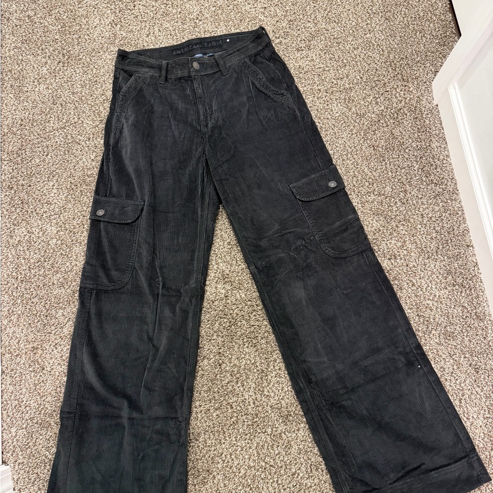 Black Cargo Pants